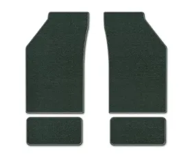 Coverking Premium Plush Designer Floor Mats Style B Black Front Center Ford Mustang 2015-2022
