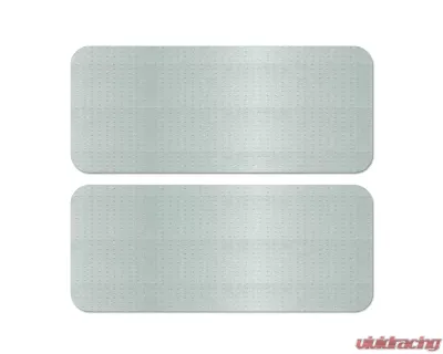 Coverking Premium Plush Designer Floor Mats Style C Gray Third Row and Rear Toyota Highlander 2014-2019 - DFMC5FTT9848C1