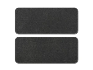 Coverking Premium Plush Designer Floor Mats Style C Black Third Row and Rear Ford Excursion 2000-2005 - DFMCM2FD9387C1 - Image 3