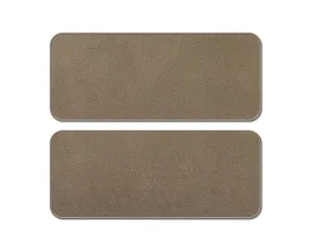 Coverking Premium Plush Designer Floor Mats Style C Tan Third Row and Rear Ford Expedition 2007-2017
