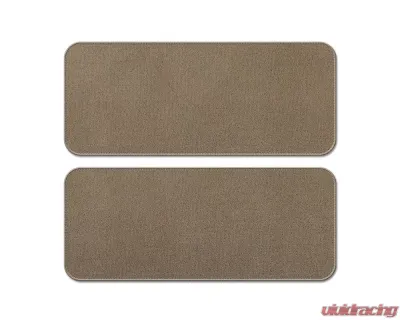 Coverking Premium Plush Designer Floor Mats Style C Tan Third Row and Rear Ford Expedition 2007-2017 - DFMCXA02FD7958C1