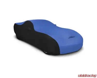 Coverking CVC3SS284 Coverking Satin Stretch 2-Tone Black Sides Grabber Blue Center Class 3 Custom Car Cover Chrysler 300 2011-2021 - CVC3SS284CR7392