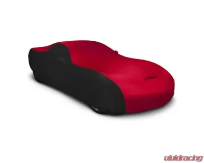 Coverking CVC3SS294 Coverking Satin Stretch 2-Tone Black Sides Red Center Class 3 Custom Car Cover Pontiac Firebird 1993-2002 - CVC3SS294PN2059