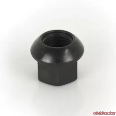 RSS Open Lug Nut 19mm Hex Black Zinc M14x1.5 Ball Seat - 50266