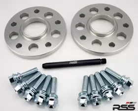 RSS Porsche 18MM Silver Spacers Set of 2 Porsche 718 Boxster | 718 Cayman | 911 | Panamera 80-18