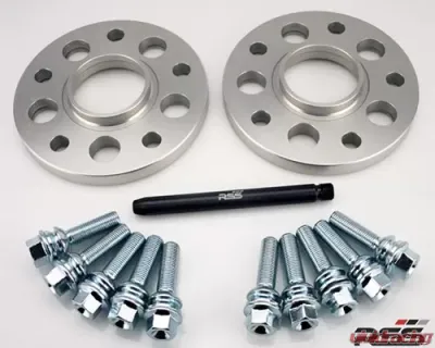 RSS Porsche 18MM Silver Spacers Set of 2 Porsche 718 Boxster | 718 Cayman | 911 | Panamera 80-18 - 341/10