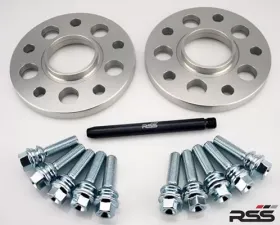 RSS Porsche 5MM Spacers Set of 2 All RSS Wheel Spacer Kit-Silver Porsche 718 Boxster | 718 Cayman | 911 | Boxster | Cayman | Panamera 97-18
