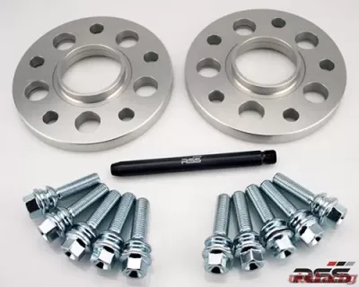 RSS Porsche 5MM Spacers Set of 2 All RSS Wheel Spacer Kit-Silver Porsche 718 Boxster | 718 Cayman | 911 | Boxster | Cayman | Panamera 97-18 - 342/10