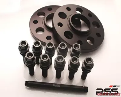 RSS Porsche 5MM Spacers Set of 2 All RSS Wheel Spacer Kit-Black Porsche 718 Boxster | 718 Cayman | 911 | Boxster | Cayman | Panamera 97-18 - 342/11