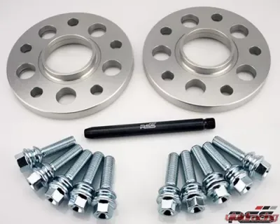 RSS Porsche 7MM Silver Spacers Set of 2 All RSS Wheel Spacer Kit Porsche 718 Boxster | 718 Cayman | 911 | Panamera 97-18 - 343/10