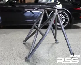 RSS 940-XC Series 4pt. Roll Bar-Raw Porsche 991 GT3 | GT3 RS 2014-2019