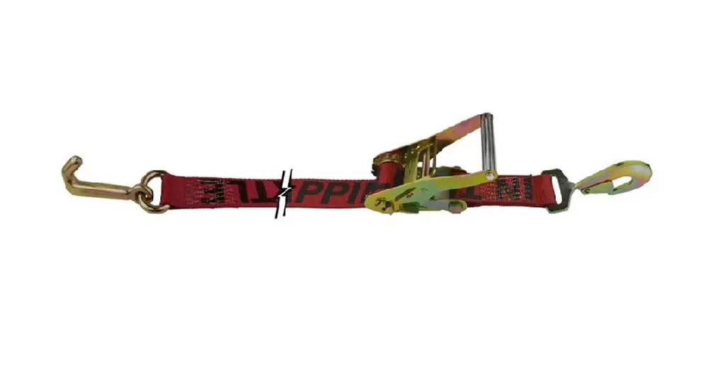 Tie Down Strap 10K Frame Hook Ratchet Assembly Mini J-Hook 12 Foot Snappin Turtle - V1631