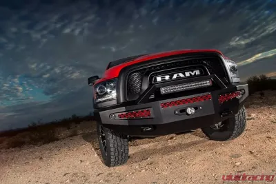 ICI Innovative Creations Aluminum Front Winch Bumper Dodge Ram Rebel 2015-2018 - AL-FBM11DGN-RT