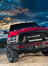 ICI Innovative Creations Aluminum Front Winch Bumper Dodge Ram Rebel 2015-2018                                     - AL-FBM11DGN-RT - Image 7