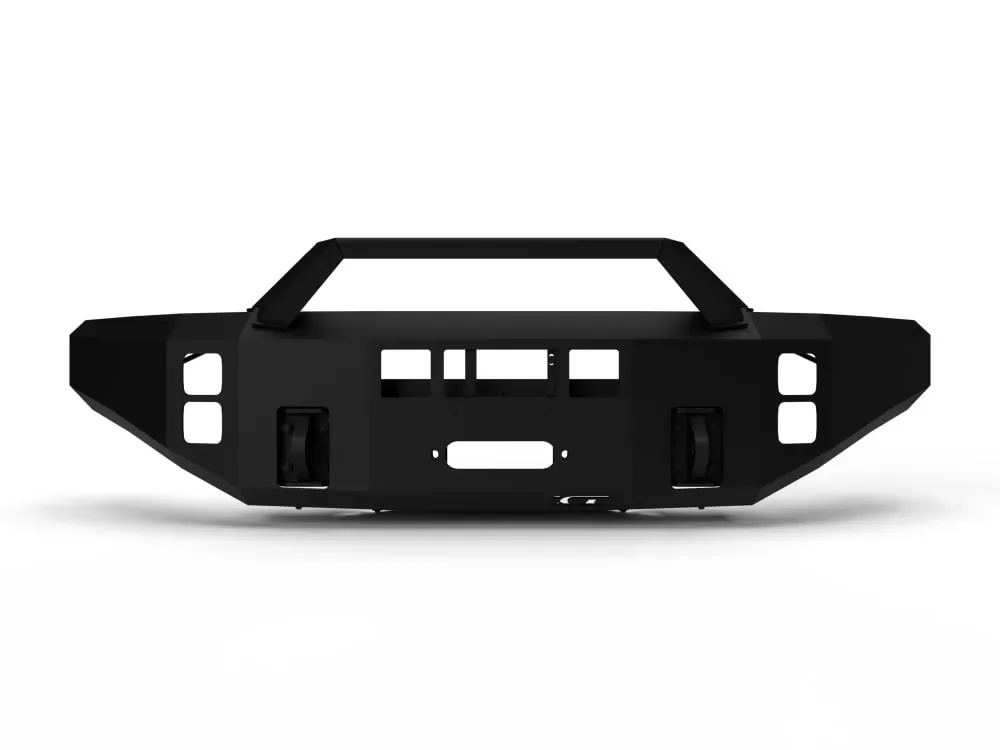 ICI Innovative Creations Aluminum Front Winch Bumper Ford F-250 | F-350 Super Duty 2017-2020 - AL-FBM12FDN-RT