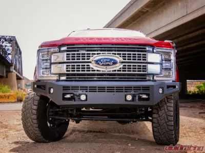 ICI Innovative Creations Aluminum Front Non-Winch Bumper Ford F-250 | F-350 Super Duty 2017-2020 - AL-FBM14FDN