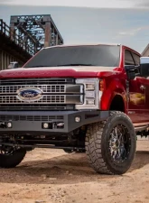 ICI Innovative Creations Aluminum Front Non-Winch Bumper Ford F-250 | F-350 Super Duty 2017-2020                                     - AL-FBM14FDN - Image 6