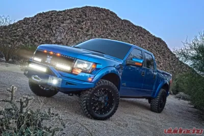 ICI Innovative Creations Aluminum Front Winch Bumper Ford F-150 Raptor 2010-2014 - AL-FBM50FDN-RT