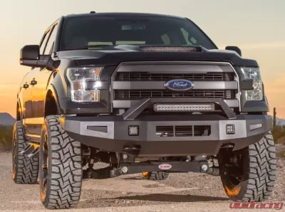 ICI Innovative Creations Aluminum Front Non-Winch Bumper Ford F-150 | F-150 Ecoboost 2015-2020 - AL-FBM84FDN-RT