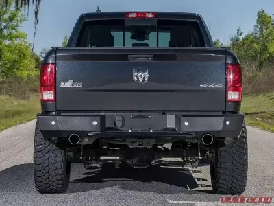 ICI Innovative Creations Aluminum Rear Bumper Dodge Ram 1500 | Rebel | 2500 | 3500 2009-2018 - AL-RBM97DGN