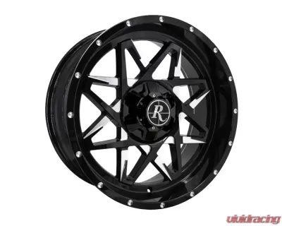 Remington Off-Road Caliber Wheel 20x9 6x120|139.7 -10mm Gloss Black Milled Face - CA209088-10ML3