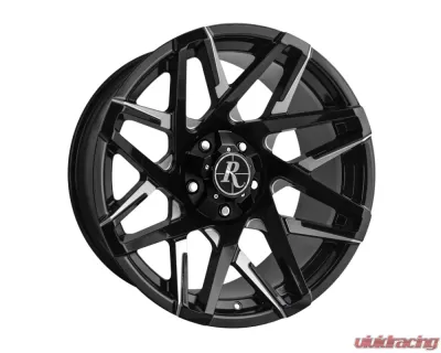 Remington Off-Road Canyon Wheel 20x10 5x127|139.7 -25mm Gloss Black Milled Face - CY201056-25ML3