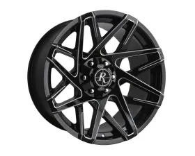Remington Off-Road Canyon Wheel 20x10 6x135|139.7 -25mm Gloss Black Milled Edges
