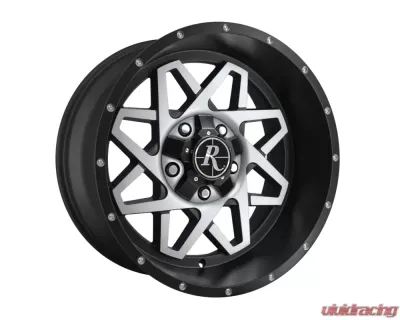Remington Off-Road Gridlock Wheel 20x10 5x127|139.7 -25mm Satin Black Machined Face - GL201056-25SBM