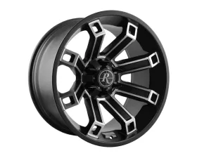 Remington Off-Road Hollow Point Wheel 20x10 6x135|139.7 -35mm Satin Black Milled Spokes