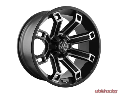 Remington Off-Road Hollow Point Wheel 20x10 6x135|139.7 -35mm Satin Black Milled Spokes - HP201066-35SBM