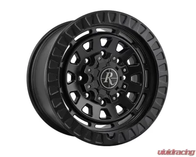Remington Off-Road Venture Wheel 17x9 8x180 0mm All Satin Black - VE1790800ASB