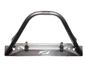 Motobilt Stubby Front Bumper w/ Stinger Bare Steel Jeep Wrangler YJ | TJ 1987-2006