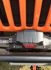 Motobilt Front Bumper w/ Stinger Crusher Series Bare Steel Jeep Wrangler JK 2007-2018                                     - MB1011-S - Image 8