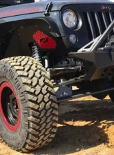 Motobilt Front Bumper w/ Stinger Crusher Series Bare Steel Jeep Wrangler JK 2007-2018                                     - MB1011-S - Image 9