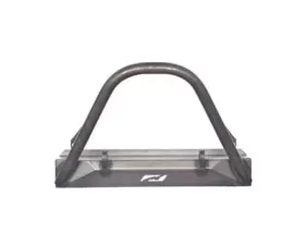 Motobilt Front Stubby Bumper w/ Stinger Bare Steel Jeep Wrangler CJ 1976-1986