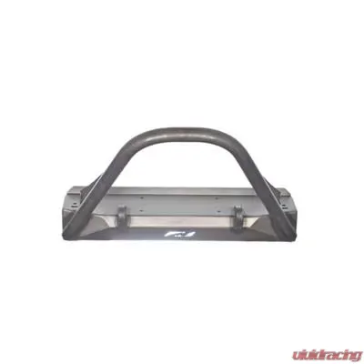 Motobilt Front Stubby Bumper w/ Stinger Bare Steel Jeep Wrangler CJ 1976-1986 - MB1015-S