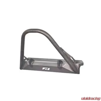 Motobilt Front Stubby Bumper w/ Stinger Bare Steel Jeep Wrangler CJ 1976-1986 - MB1015-S
