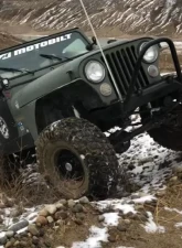 Motobilt Front Stubby Bumper w/ Stinger Bare Steel Jeep Wrangler CJ 1976-1986                                     - MB1015-S - Image 13