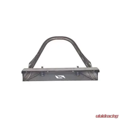 Motobilt Front Stubby Bumper w/ Stinger Bare Steel Jeep Wrangler CJ 1976-1986 - MB1015-S