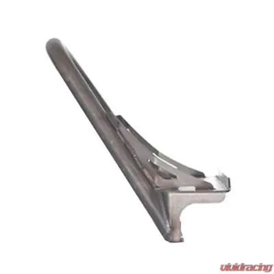 Motobilt Front Stubby Bumper w/ Stinger Bare Steel Jeep Wrangler CJ 1976-1986 - MB1015-S