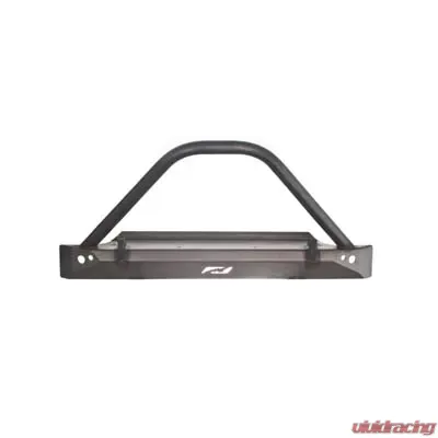 Motobilt Mid Width Front Bumper w/ Stinger Bare Steel Jeep Wrangler CJ 1976-1986 - MB1019-S