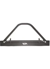 Motobilt Mid Width Front Bumper w/ Stinger Bare Steel Jeep Wrangler CJ 1976-1986                                     - MB1019-S - Image 4