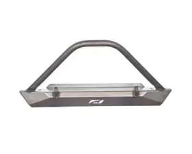 Motobilt Mid-Width Front Bumper w/ Stinger Bare Steel Jeep Wrangler YJ | TJ | LJ 1987-2006