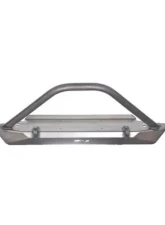 Motobilt Mid-Width Front Bumper w/ Stinger Bare Steel Jeep Wrangler YJ | TJ | LJ 1987-2006                                     - MB1021-S - Image 2