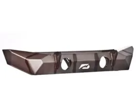 Motobilt Front Bumper w/ Fog Light Holes The Hammer Series Bare Steel Jeep Wrangler JK 2007-2018