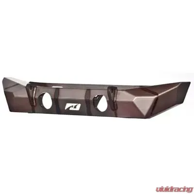 Motobilt Front Bumper w/ Fog Light Holes The Hammer Series Bare Steel Jeep Wrangler JK 2007-2018 - MB1025F