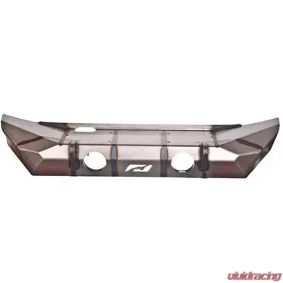 Motobilt Front Bumper w/ Fog Light Holes The Hammer Series Bare Steel Jeep Wrangler JK 2007-2018 - MB1025F