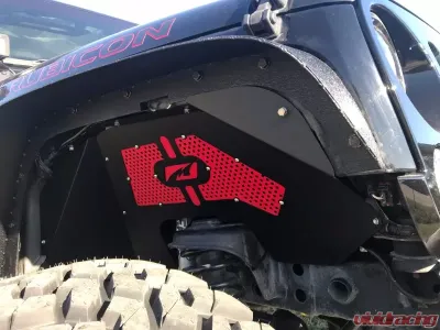 Motobilt Front Inner Fenders Aluminum Jeep Wrangler JK 2007-2018 - MB1070