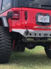 Motobilt Rear Bumper Crusher w/ Spare Tire Cut Out Jeep Wrangler JL 2018-2020                                     - MB1080 - Image 5