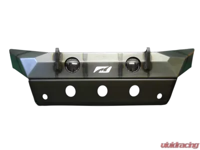 Motobilt Front Bumper w/ Skid Plate w/ Fog Light Holes The Hammer Series Jeep Wrangler JL | Gladiator 2018-2020 - MB1090F-MB1094